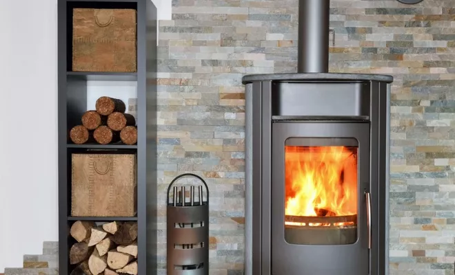 Installation d'un poêle à bois pour chauffer une maison plain-pied, Rive-de-Gier, JADE CHEMINEE